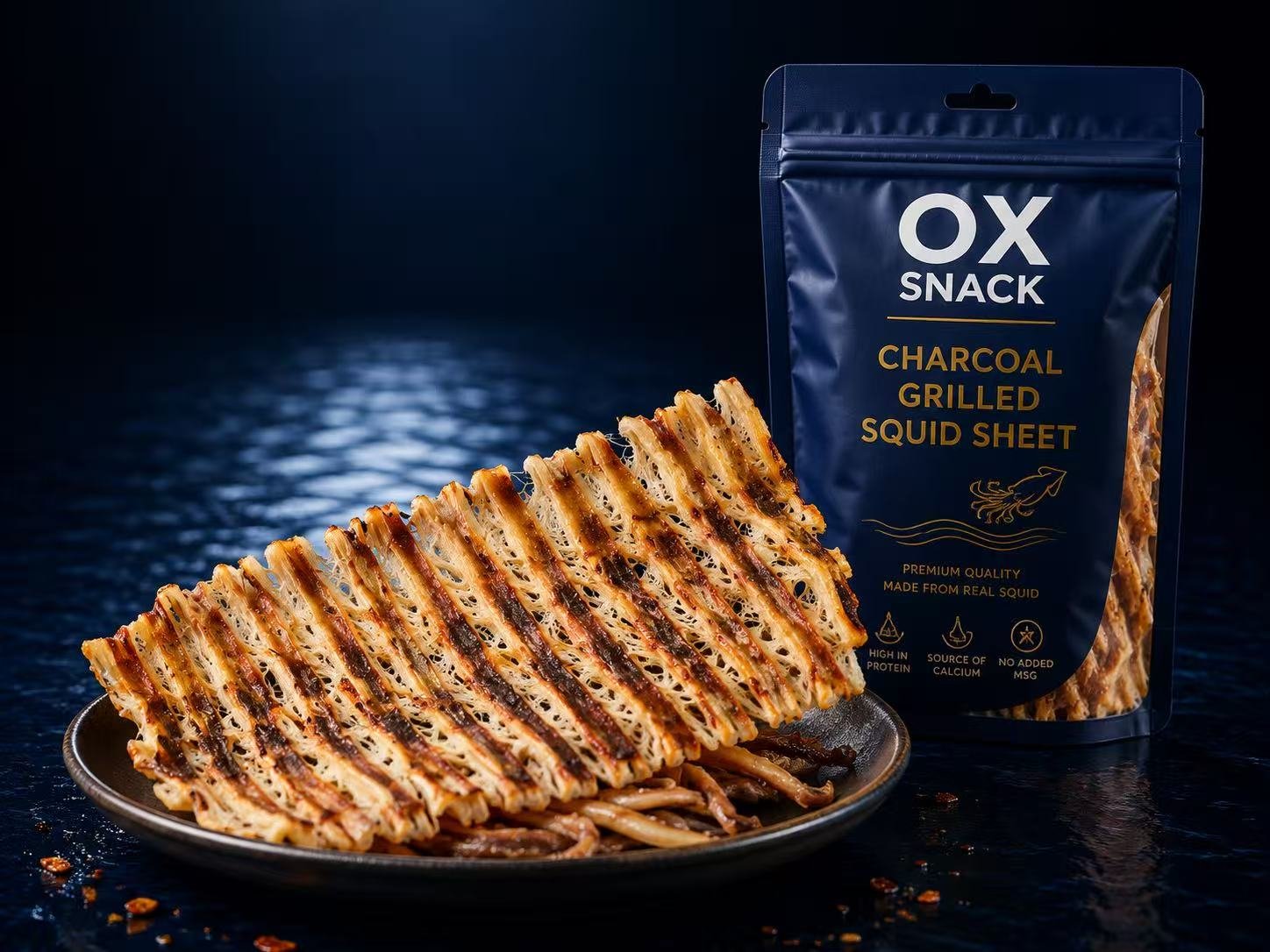 Charcoal Grilled Squid Sheet